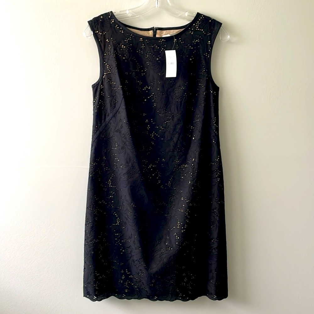 NWT Black Eyelet Dress